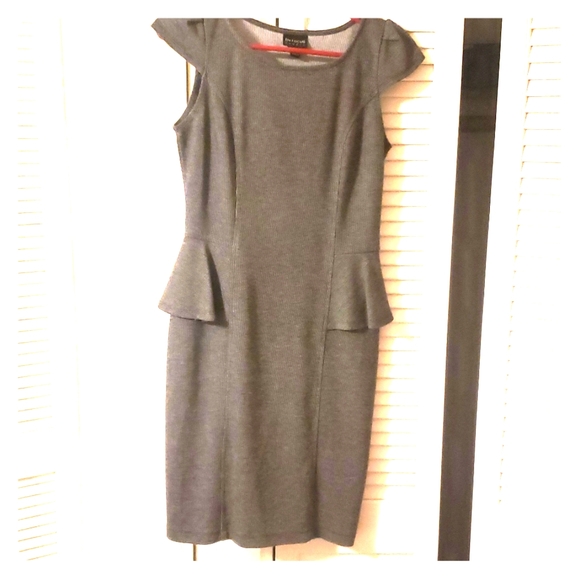 Enfocus Studio Dresses & Skirts - Fitted grey work dress